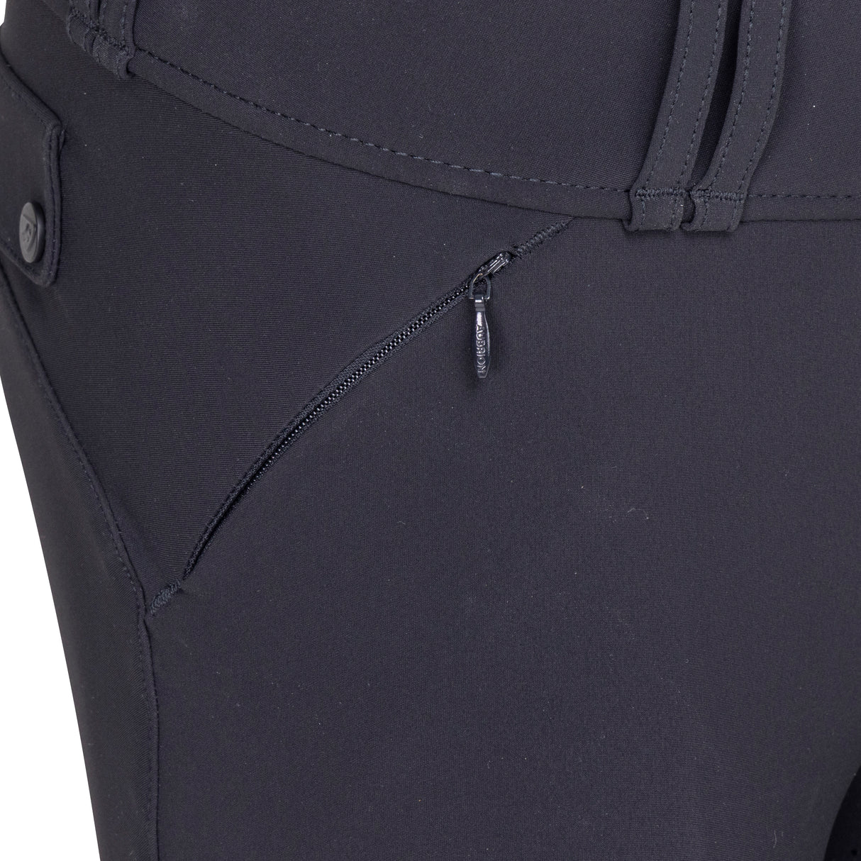 Shires Aubrion Optima MX Breeches - Young Rider #colour_black