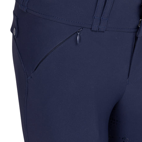 Shires Aubrion Optima MX Breeches - Young Rider #colour_navy