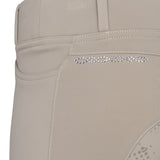 Shires Aubrion Optima LX Riding Tights - Young Rider #colour_beige