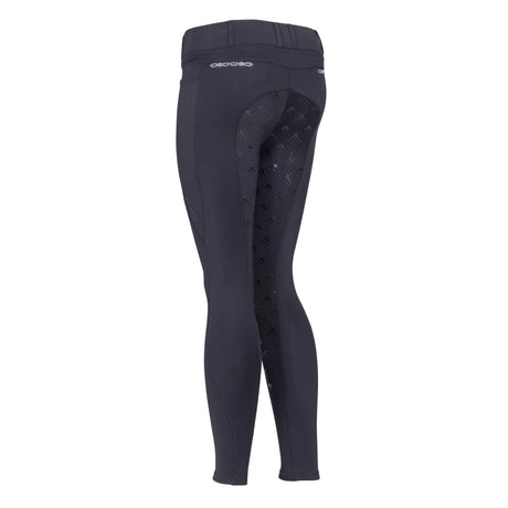 Shires Aubrion Optima LX Riding Tights - Young Rider #colour_black