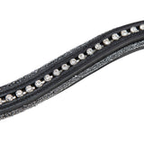 Shires Velociti RAPIDA Micro Mixed Diamante Browband #colour_black