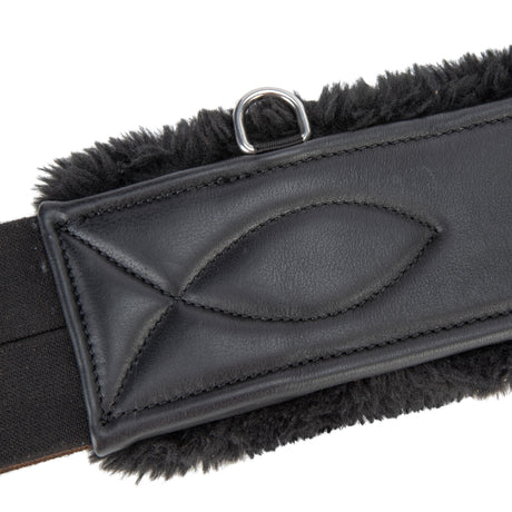 Shires Velociti LUSSO Anatomical SupaFleece Girth #colour_black
