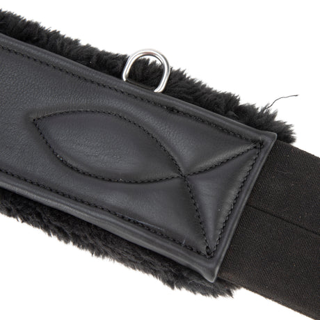 Shires Velociti LUSSO Anatomical SupaFleece Girth #colour_black