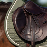 PS of Sweden Elite Jump Saddle Pad #colour_vintage-green