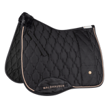 Waldhausen Modern Rosé Saddle Pad #colour_black-gold