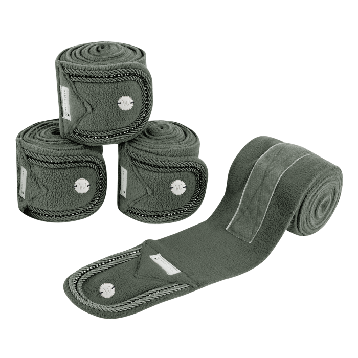 Waldhausen Nepal Fleece Bandages #colour_dark-olive