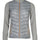 HKM Women's Jersey/Nylon Jacket -Prag- Style #colour_grey-rose-gold 