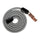 HKM Rosegold Glamour Style Lead Rope With Panic Hook #colour_grey-rosegold