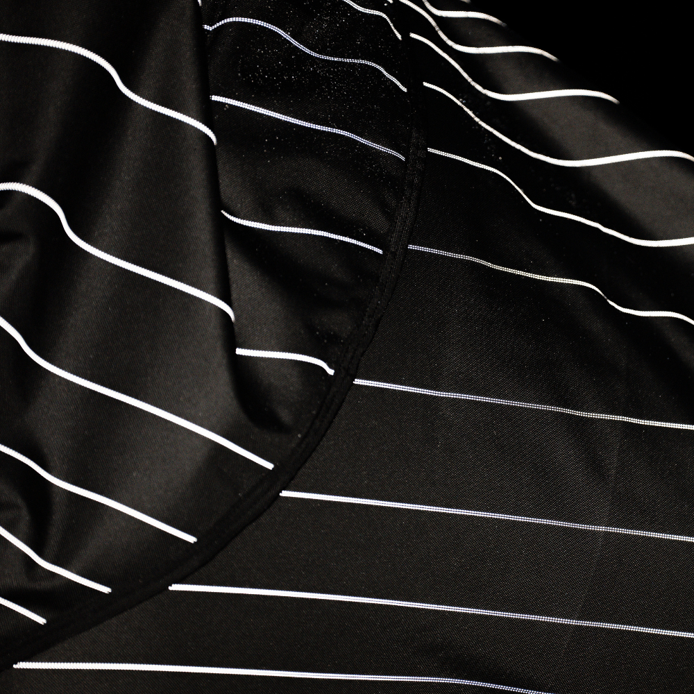 Horseware Ireland Amigo 1200D FieldSafe Reflectech Plus 100g Turnout Rug #colour_black-reflective-black