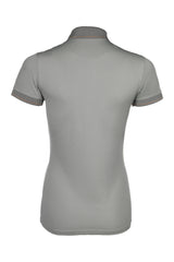 HKM Rosegold Glamour Style Polo Shirt #colour_grey-rose-gold