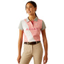 Ariat Youth Taryn Polo Shirt #colour_flamingo-pink