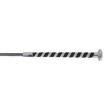 HySCHOOL Pirouette Schooling Whip #colour_silver-glitter-black