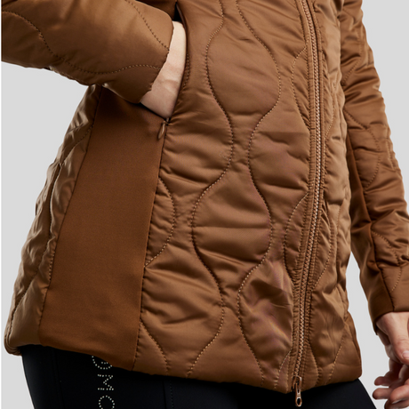 Montar MoAbbey Quilted Jacket #colour_toffee