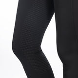 HKM Ladies Silicone Full Seat Riding Leggings -Isabella- #colour_black