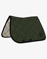 Jumping saddle pad with embroidered logo black line edition - DUFFEL BAG