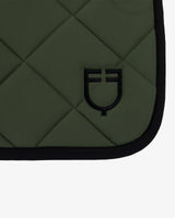 Jumping saddle pad with embroidered logo black line edition - DUFFEL BAG