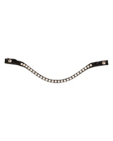 Acavallo Browband Calfskin & Pearls #colour_black-white