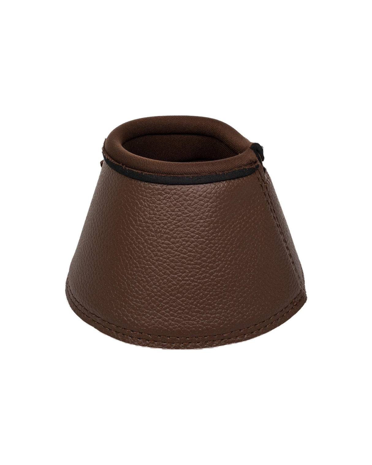 Acavallo Bell Boots Eco-Leather & Hook-And-Loop Closure #colour_brown