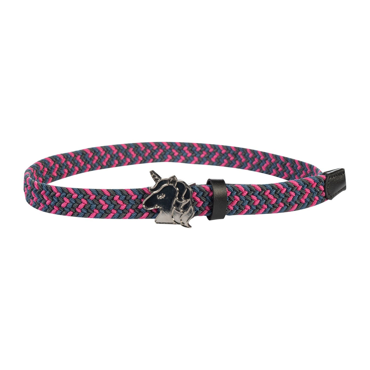 HKM Elastic Belt -Claire Kids- #colour_pink-green