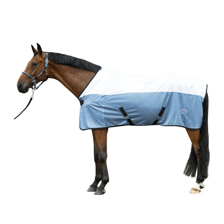 HKM Fly Rug -Colourful- #colour_smokey-blue