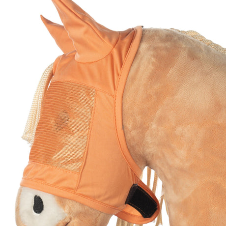 HKM Anti-Fly Mask -Hobby Horsing- #colour_orange