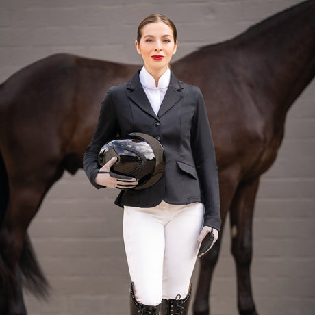 HKM Competition Jacket -Amy- #colour_black