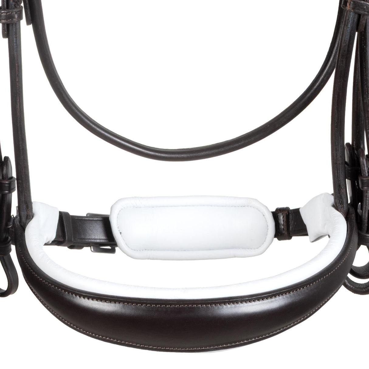 Acavallo Giocanda Bridle Calfskin & Double Reins #colour_brown