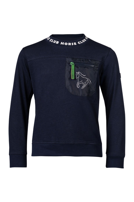 HKM Children's Longsleeve Shirt -Maui- #colour_deep-blue