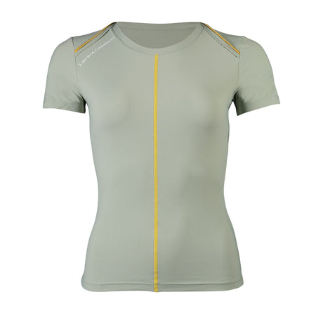 HKM Functional Short Sleeve Shirt -Limone- #colour_sage