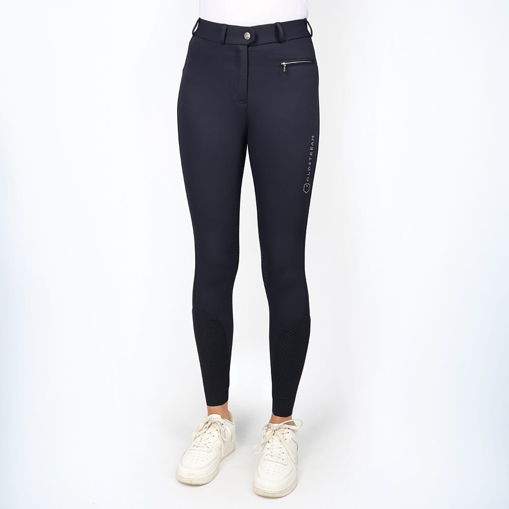 Coldstream Ladies Eckford Crystal Breeches #colour_navy