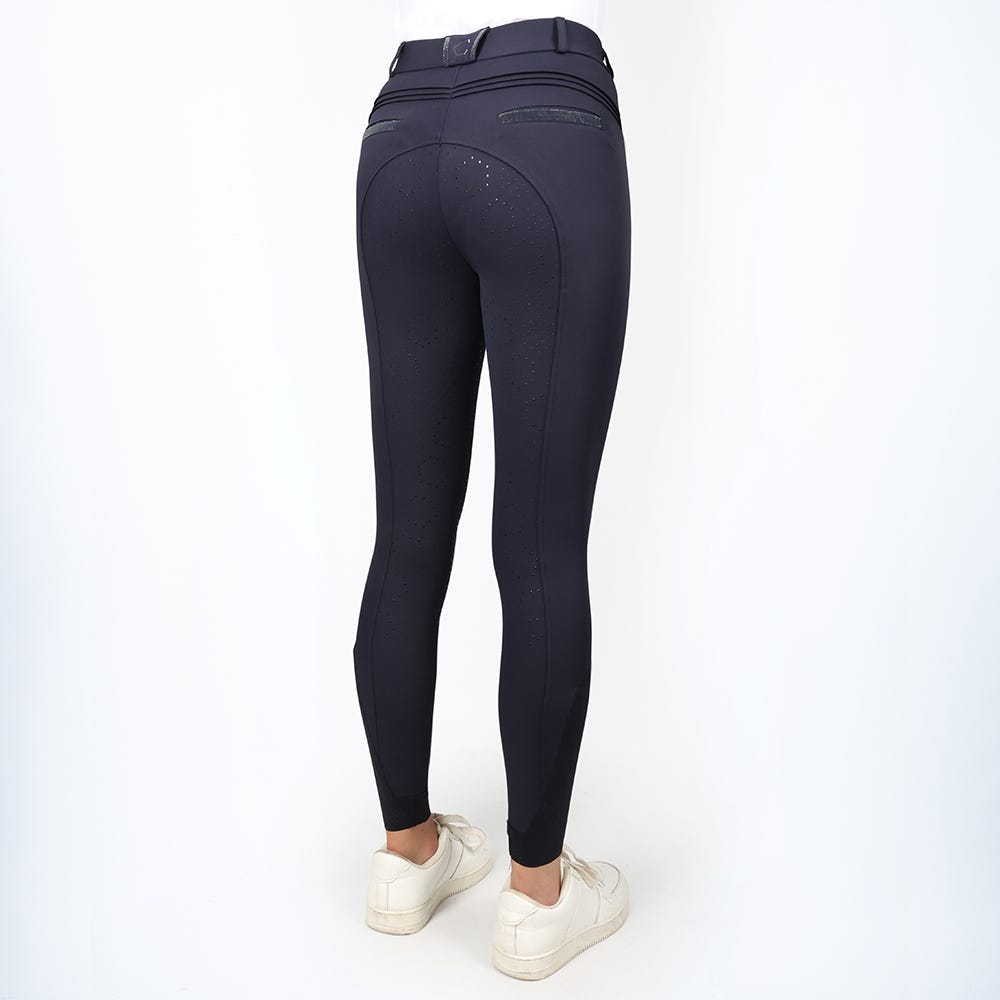 Coldstream Ladies Eckford Crystal Breeches #colour_navy