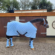 Supreme Products Dotty Fleece Rug #colour_beautiful-blue