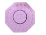 Parallax Fun Flower Pet Bowl & Lick Mat #colour_purple