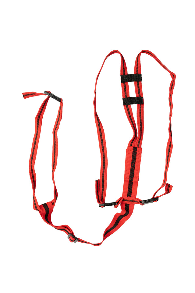 Agrimark Prolapse Harness #colour_red-with-black-stripe