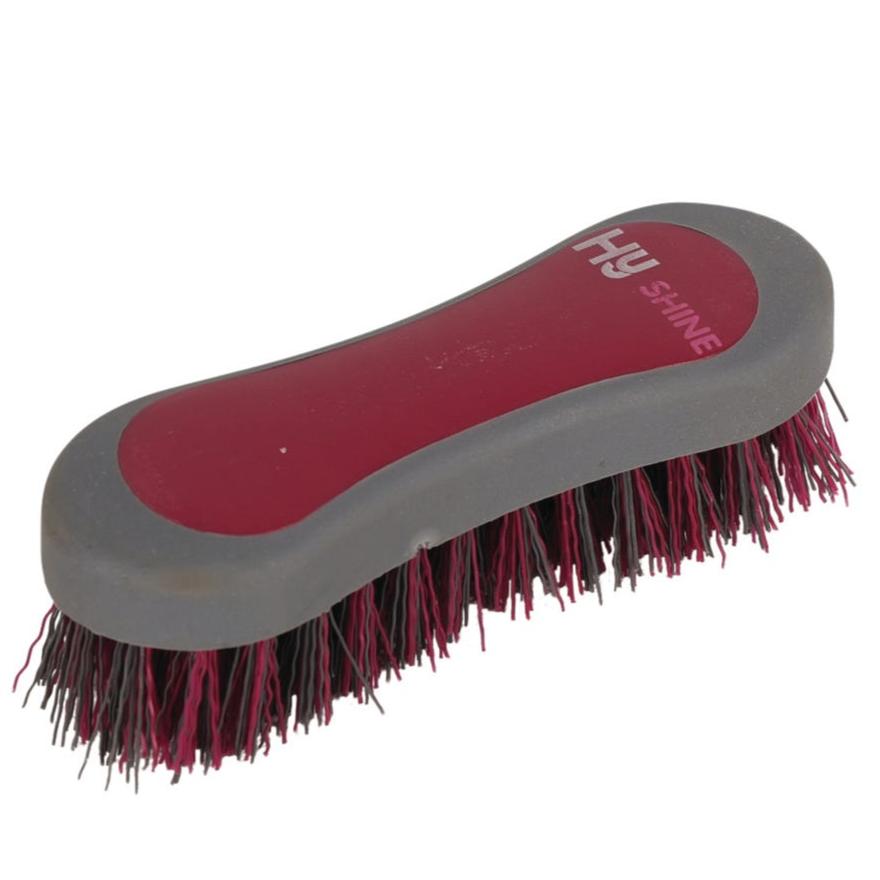 Hy Sport Active Hoof Brush #colour_burgundy