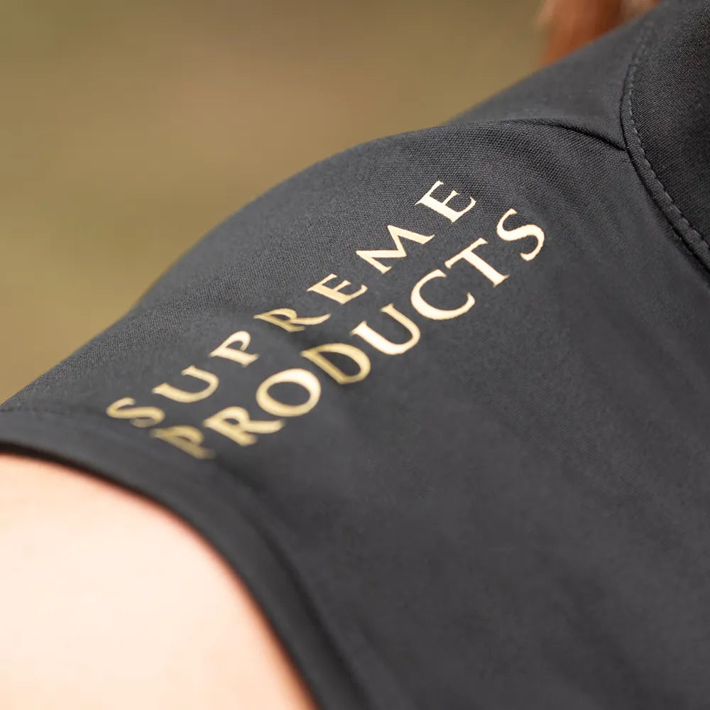 Supreme Products Show Rider Sleeveless Top #colour_black-gold