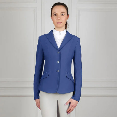 Coldstream Ladies Ledmore Diamante Show Jacket #colour_cobalt-stone