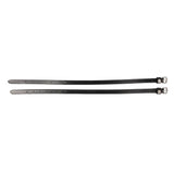 Hy Equestrian Children's Diamante Stud Spur Straps #colour_black