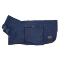 Benji & Flo Classic Drying Dog Robe #colour_navy