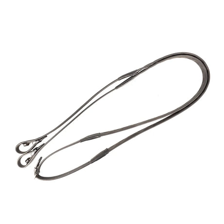 ProPresicce Pollice Magna Grip Rubber Reins by Hy Equestrian #colour_black