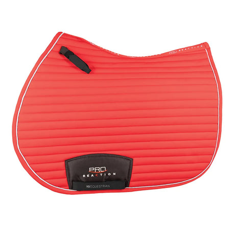 ProReaction Horizon GP/Jumping Saddle Pad by Hy Equestrian #colour_red