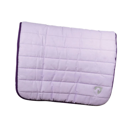 Hy Equestrian Reversible Two Colour Saddle Pad #colour_purple-lilac