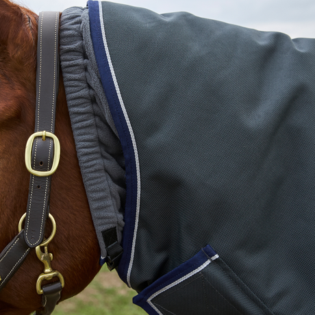 Weatherbeeta Comfitec Ultra 220G Detach-A-Neck Turnout #colour_charcoal