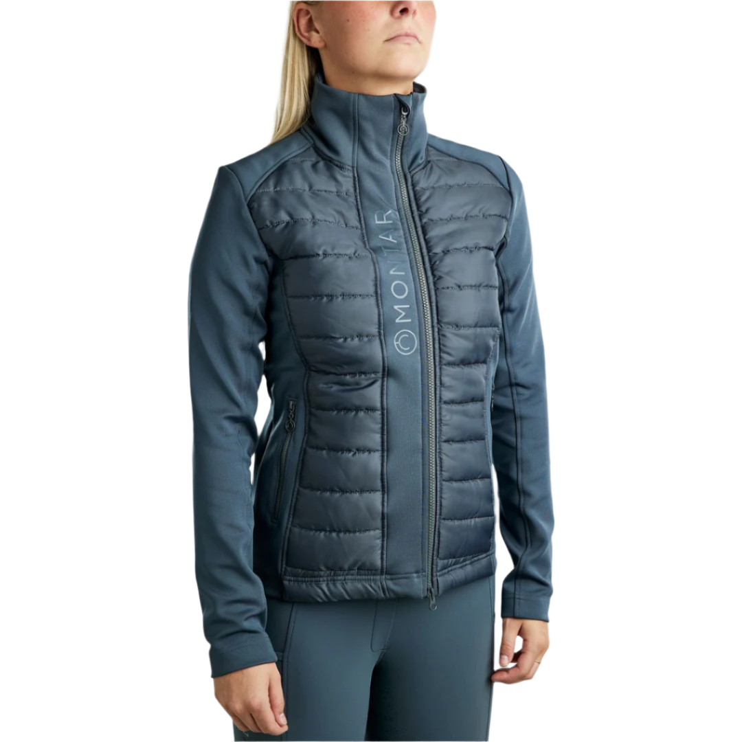 Montar Emma Ladies Quilted Jacket #colour_dark-slate