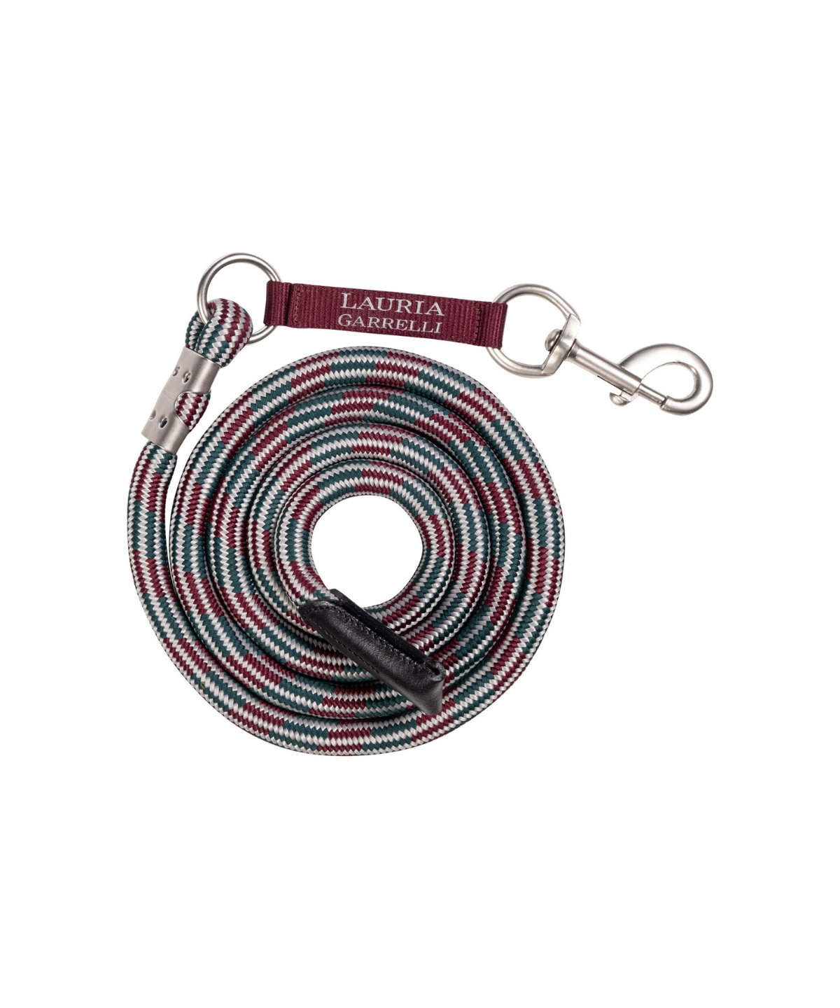 HKM Lead Rope with Snap Hook -Livigno- #colour_bordeaux