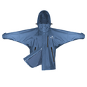 EQUIDRY Women's Thin Fleece Shortie #colour_steel-blue-blue