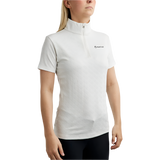 Montar MoCilia Refined Short Sleeved Jacquard Training Shirt #colour_white