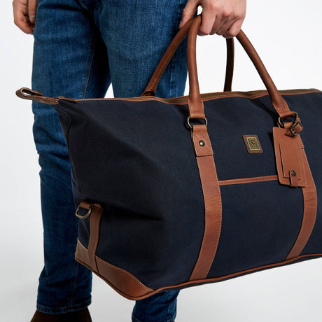 Dubarry Brittas Wax Holdall #Colour_navy