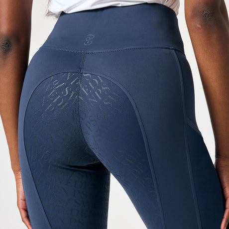PS of Sweden Leslie Ladies Full Grip Riding Tights #colour_indigo