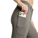 Montar Megan Full Seat Breeches with Phonepockets #colour_grey